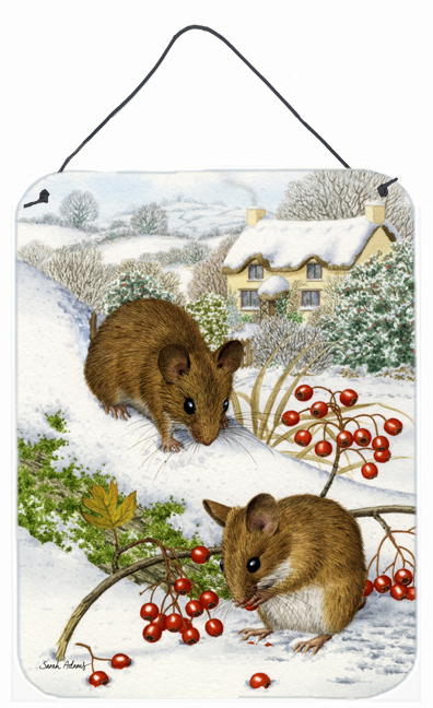 Wood Mice And Berries Wall and Door Hanging Prints