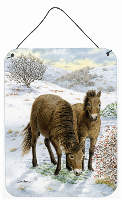 Exmoor Ponies Horse Wall and Door Hanging Prints