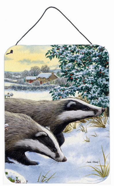 Badgers Two Of A Kind Wall and Door Hanging Prints