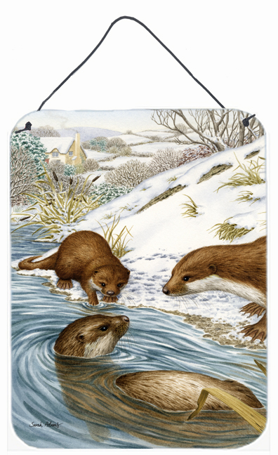 Otter At Play Wall and Door Hanging Prints