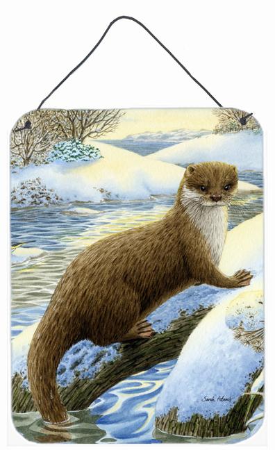 Otter On The Bank Wall and Door Hanging Prints