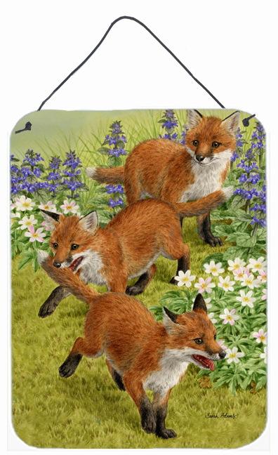 Fox Cubs Wall and Door Hanging Prints