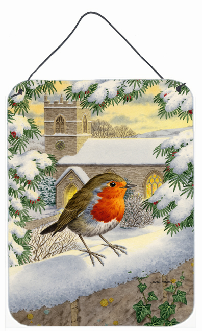 European Robin Waiting Wall and Door Hanging Prints