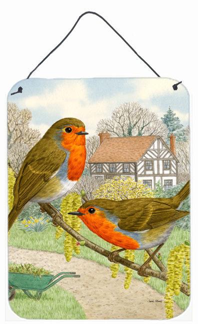 European Robins Wall and Door Hanging Prints