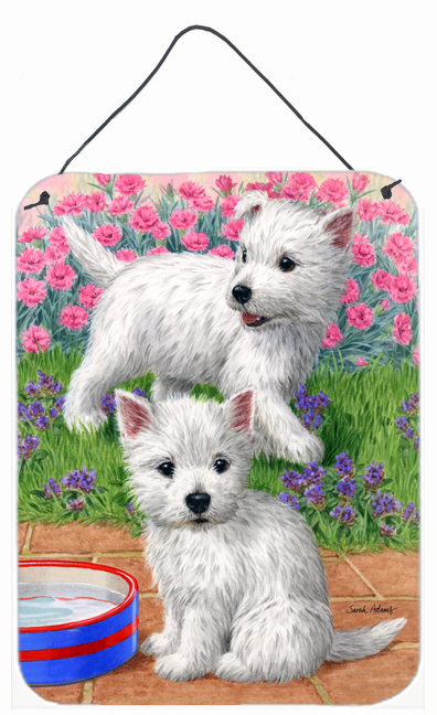 Westie Pups Wall and Door Hanging Prints