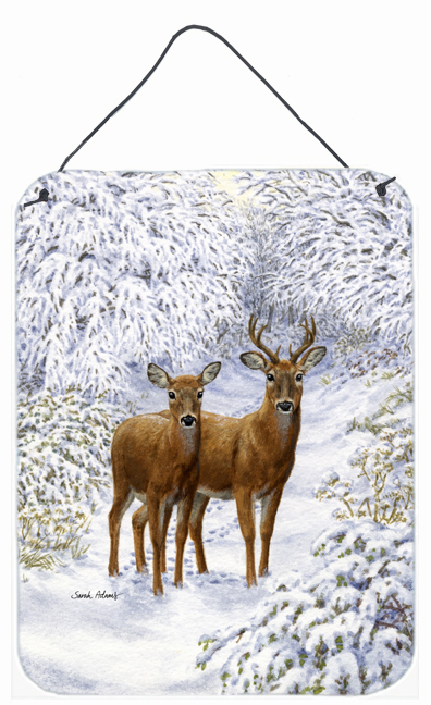 Two Deer Wall and Door Hanging Prints