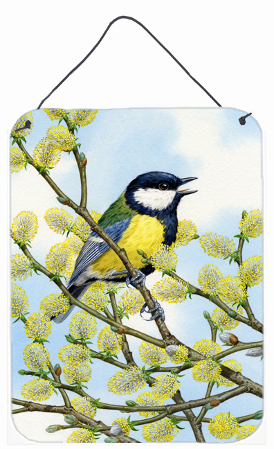 Eurasian Blue Tit On A Branch Wall and Door Hanging Prints