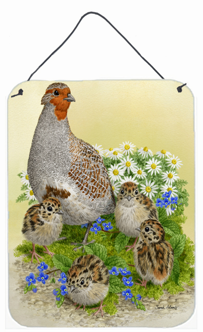 Partridge And Chicks Wall and Door Hanging Prints