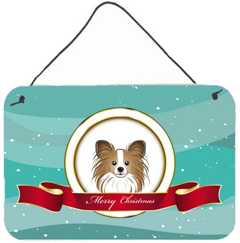 Papillon Merry Christmas Wall and Door Hanging Prints