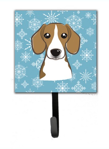 Snowflake Beagle Leash & Key Holder