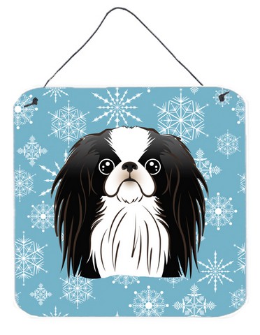Snowflake Japanese Chin Wall and Door Hanging Prints