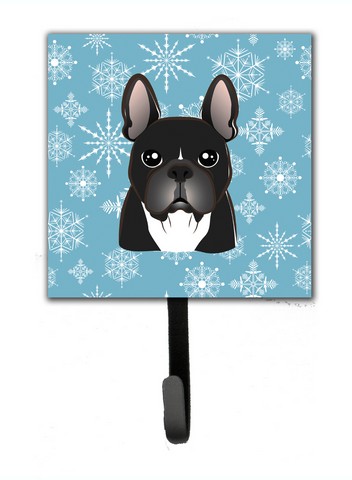Snowflake French Bulldog Leash & Key Holder