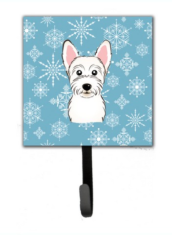 Snowflake Westie Leash & Key Holder