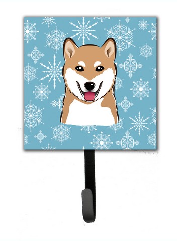 Snowflake Shiba Inu Leash & Key Holder