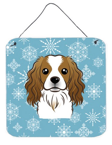 Snowflake Cavalier Spaniel Wall and Door Hanging Prints