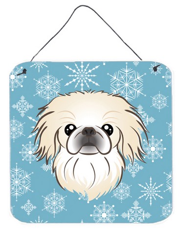 Snowflake Pekingese Wall and Door Hanging Prints