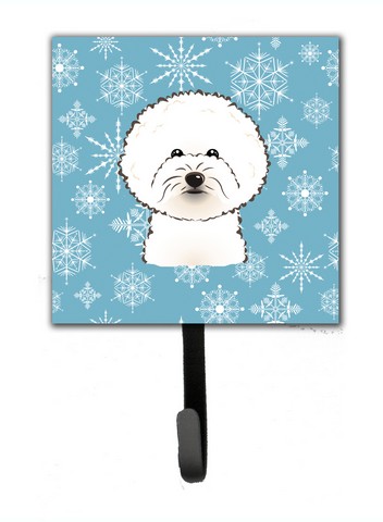 Snowflake Bichon Frise Leash & Key Holder