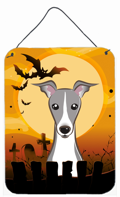Halloween Italian Greyhound Wall and Door Hanging Prints