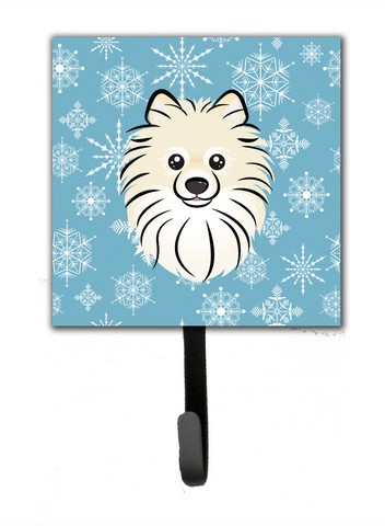 Snowflake Pomeranian Leash & Key Holder