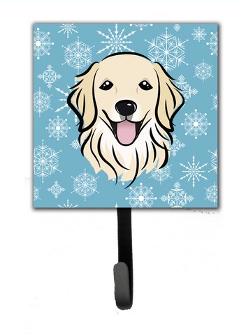 Snowflake Golden Retriever Leash & Key Holder