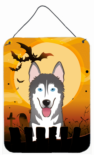Halloween Alaskan Malamute Wall and Door Hanging Prints