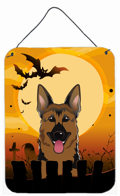 Halloween German Shepherd Wall and Door Hanging Prints
