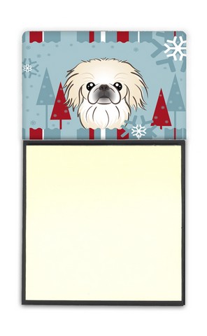BB1717SN Winter Holiday Pekingese Sticky Note Holder