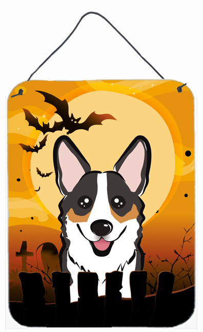 Halloween Tricolor Corgi Wall and Door Hanging Prints
