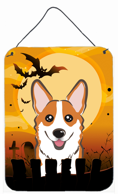 Halloween Red Corgi Wall and Door Hanging Prints