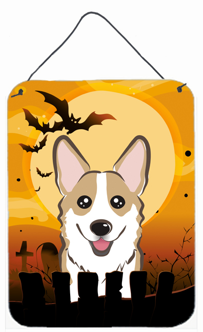 Halloween Sable Corgi Wall and Door Hanging Prints