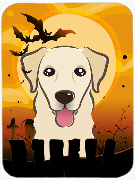 Halloween Golden Retriever Mouse Pad, Hot Pad & Trivet