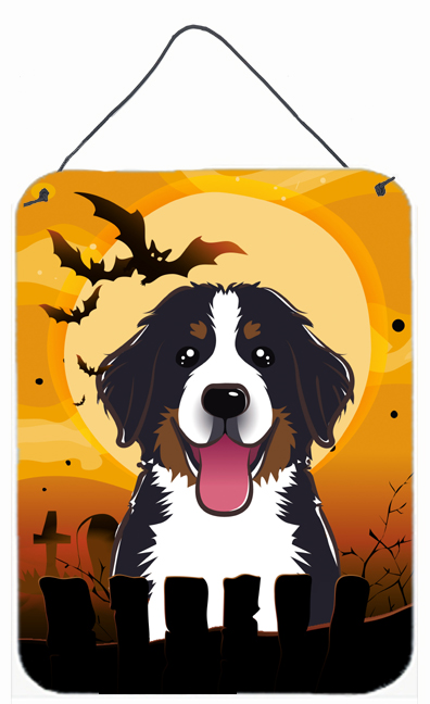 Halloween Bernese Mountain Dog Wall and Door Hanging Prints