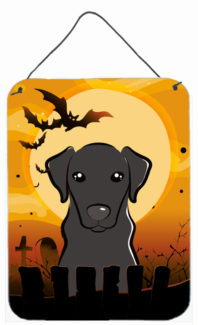 Halloween Black Labrador Wall and Door Hanging Prints