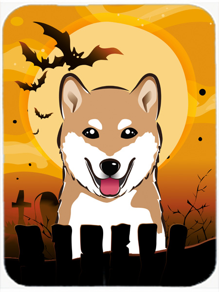 Halloween Shiba Inu Glass Cutting Board- Large