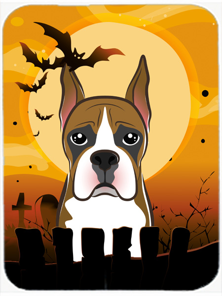 Halloween Boxer Mouse Pad, Hot Pad & Trivet