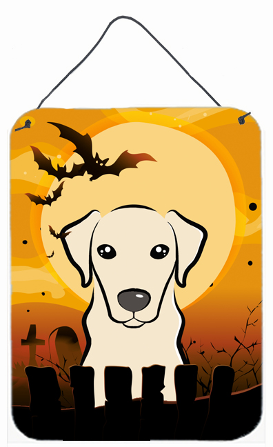 Halloween Yellow Labrador Wall and Door Hanging Prints