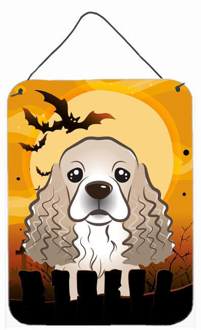 Halloween Cocker Spaniel Wall and Door Hanging Prints