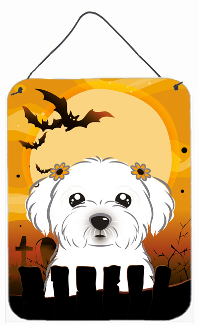 Halloween Maltese Wall and Door Hanging Prints