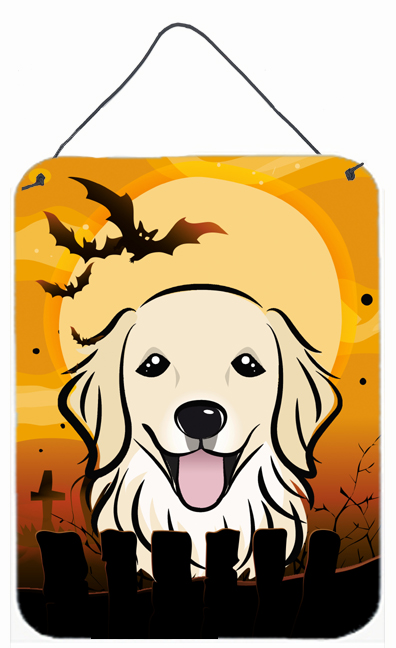 Halloween Golden Retriever Wall and Door Hanging Prints