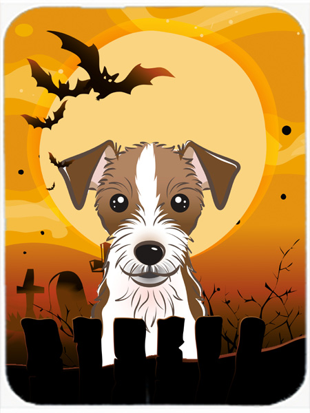 Halloween Jack Russell Terrier Mouse Pad, Hot Pad & Trivet