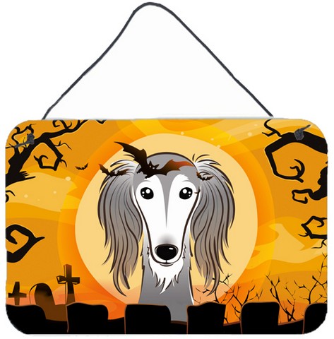 Halloween Saluki Wall and Door Hanging Prints
