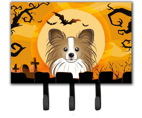 Halloween Papillon Leash & Key Holder