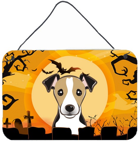 Halloween Jack Russell Terrier Wall and Door Hanging Prints