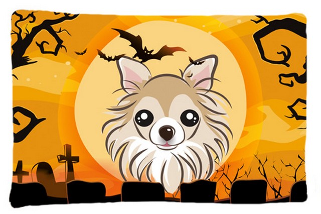 BB1809PILLOWCASE Halloween Chihuahua Fabric Standard Pillowcase
