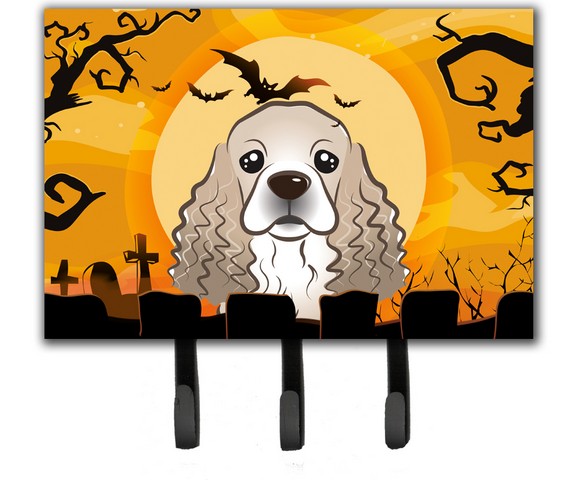 Halloween Cocker Spaniel Leash & Key Holder