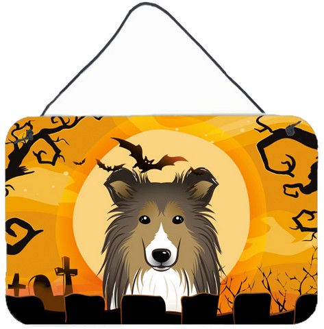 Halloween Sheltie Wall and Door Hanging Prints