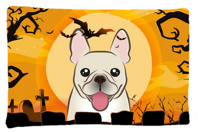 Halloween French Bulldog Fabric Standard Pillowcase