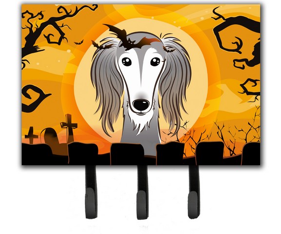 Halloween Saluki Leash & Key Holder