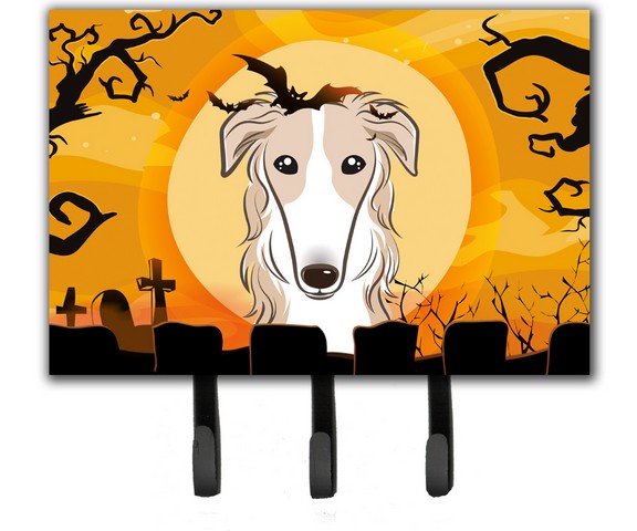 Halloween Borzoi Leash & Key Holder