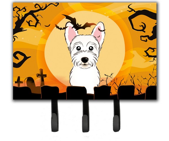 Halloween Westie Leash & Key Holder